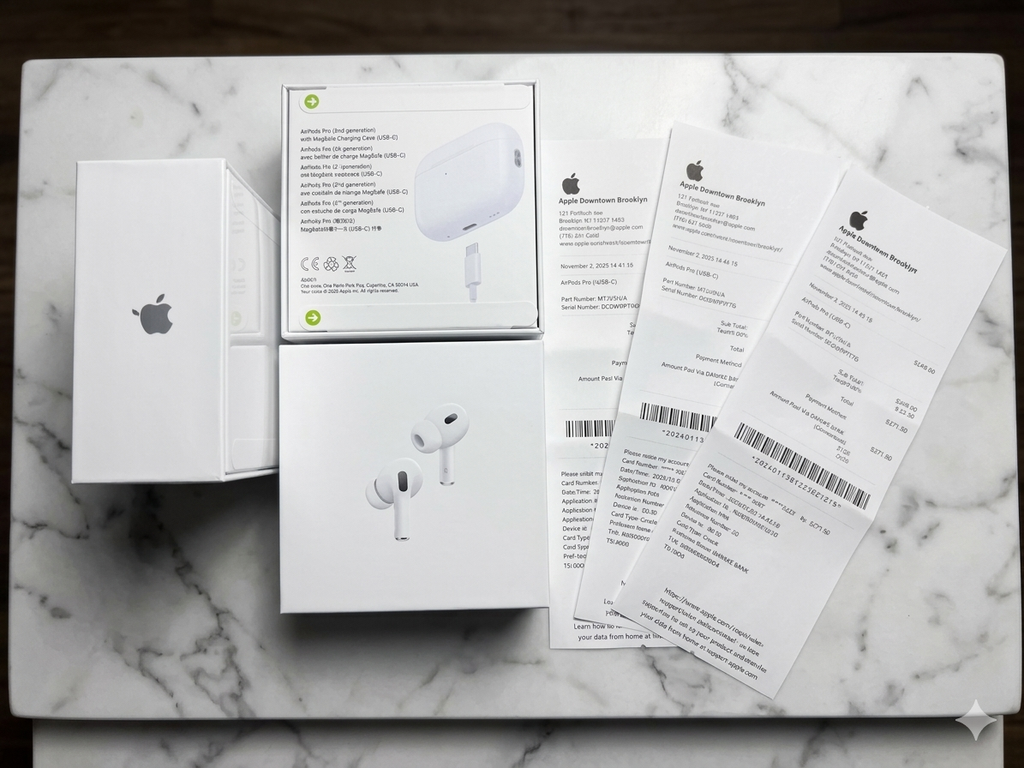 -Apple AirPods Pro (2.ª generación) con Estuche MagSafe (USB-C) – ¡Nuevos y Sellados!